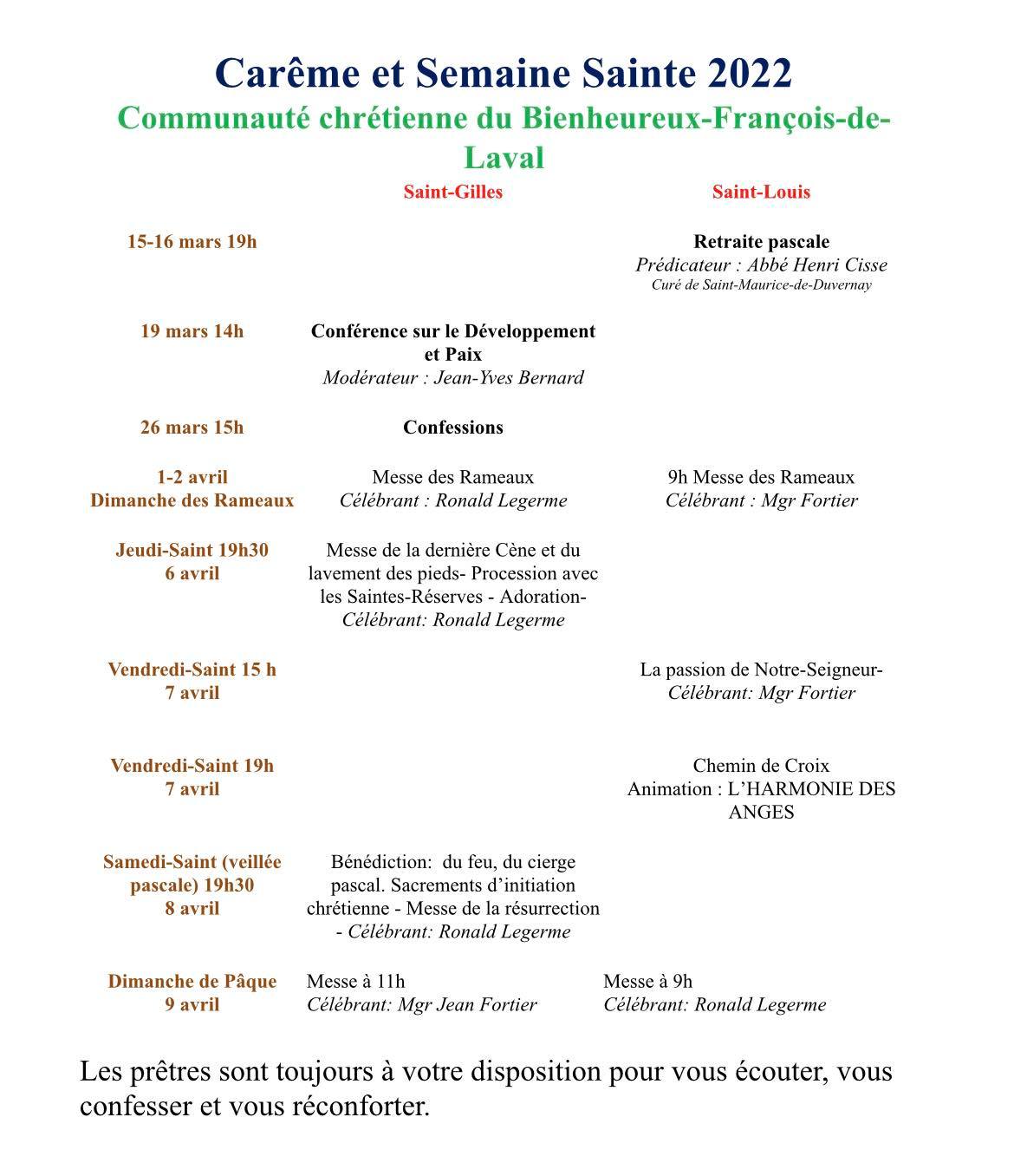 horaire-careme-paques-2023